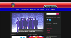 Desktop Screenshot of musicbingo.com